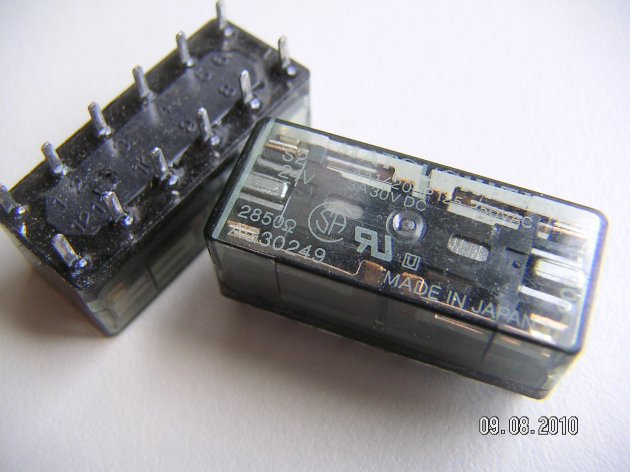 Matsushita/NaiS PCB Relay; type S2-24V-AG30249